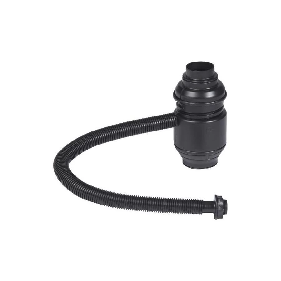 Practo Regenton Classic Zwart 100 Liter Inclusief Voet + Vulautomaat + Kraantje - Afbeelding 3