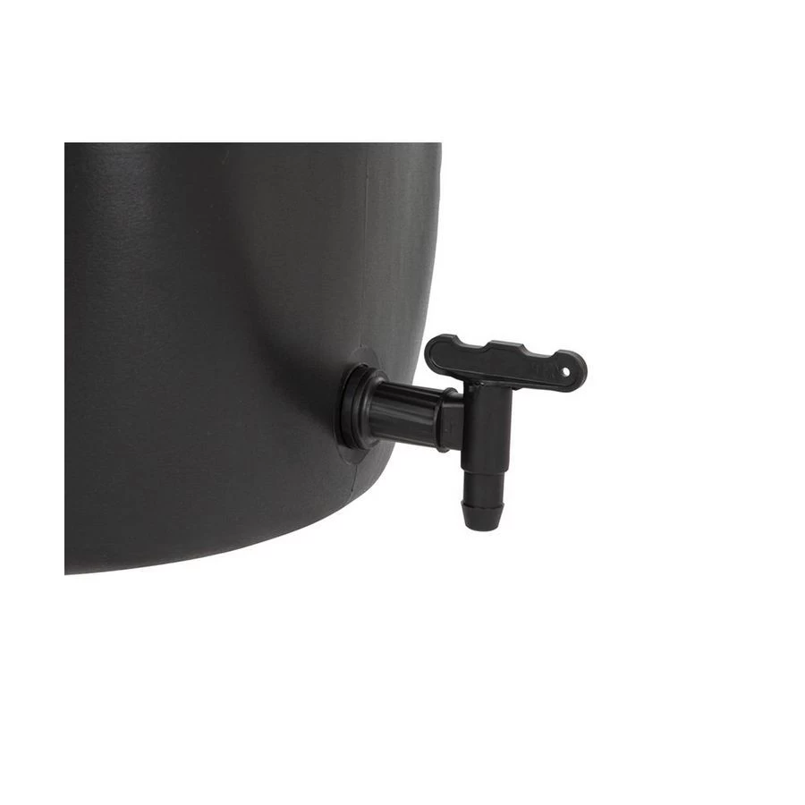 Practo Regenton Classic Zwart 100 Liter Inclusief Voet + Vulautomaat + Kraantje - Afbeelding 6