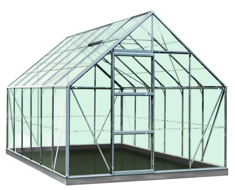 Serre Intro Grow - Oliver - 9.9m2 Aluminium Veiligheidsglas 3mm - Afbeelding 2