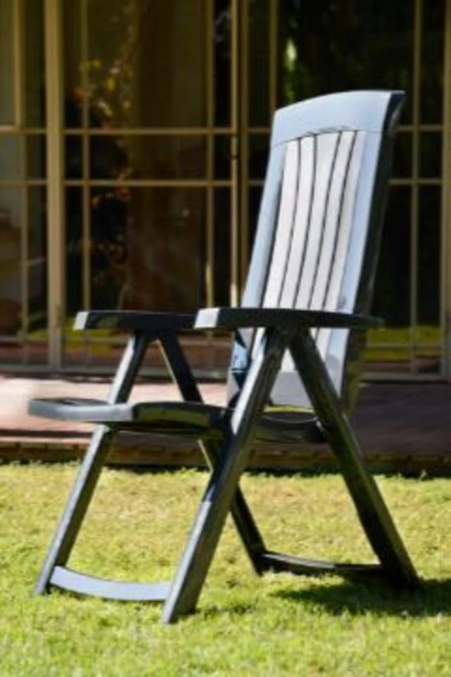 Allibert Corsica Verstelzetel Antraciet - Afbeelding 2