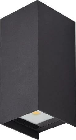 Fantasia Isik Wandlicht Zwart 2x LED 3W 3000K IP54