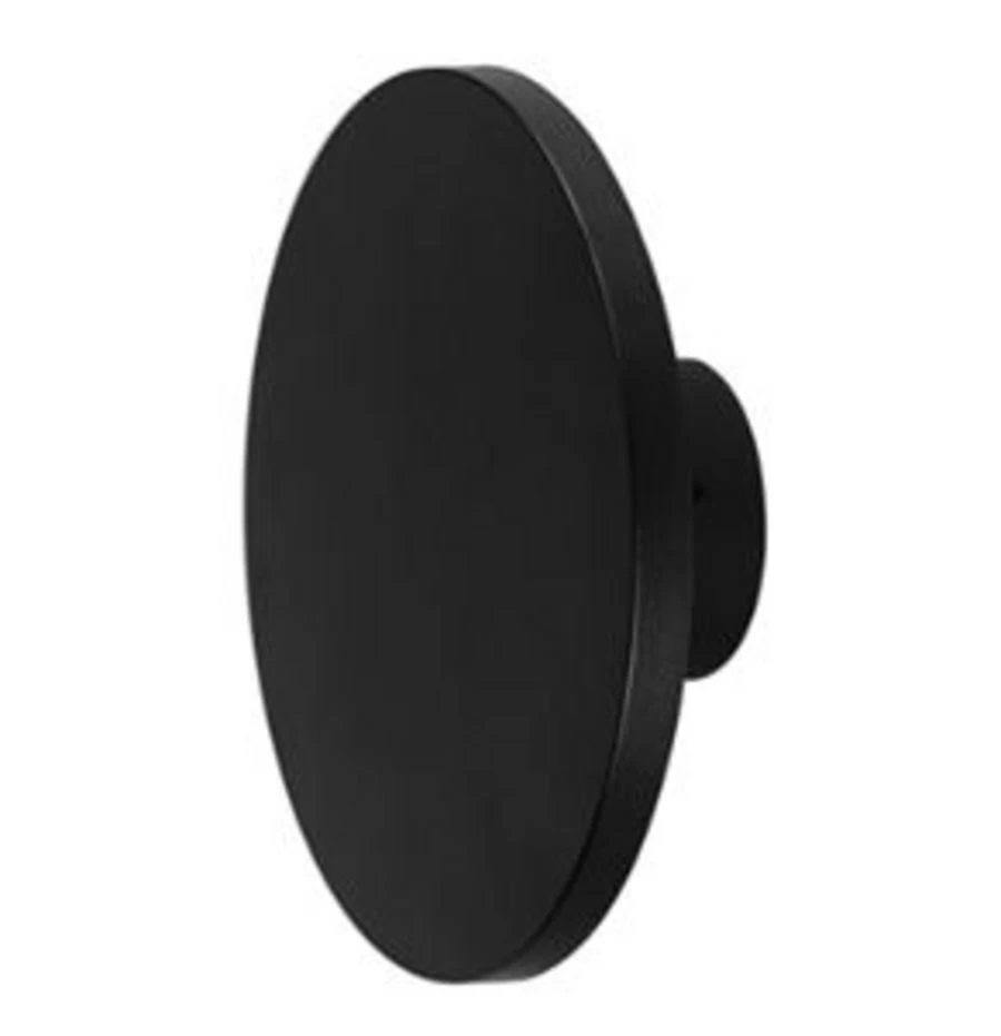 Fantasia Eclipse Wandlicht Rond Zwart LED 8W 3000K IP65