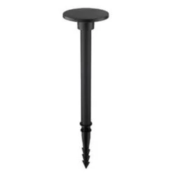 Fantasia Eclipse Grondpaal Rond Zwart LED 8W 3000K IP65