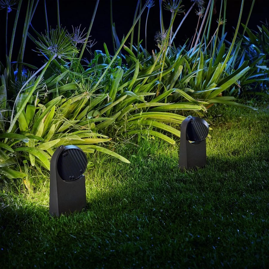 Philips Mimosa Outdoor Tuinpaal Antraciet - Afbeelding 4