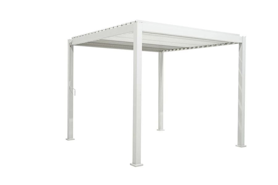 Sorara Mirador Deluxe Pergola 3x3 M Wit Frame - Afbeelding 2