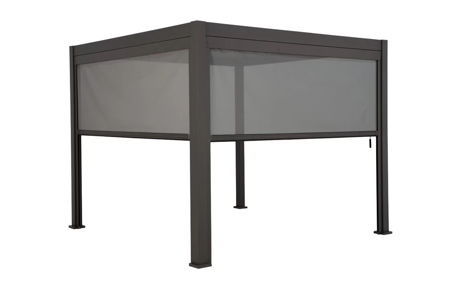 Sorara Mirador Pull Down Screen Voor Pergola 3,6 M Antraciet - Afbeelding 2