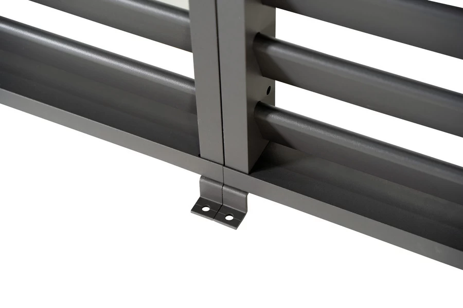 Sorara Mirador Louver Wall Voor Pergola 1,1x2,4 M Antraciet - Afbeelding 2