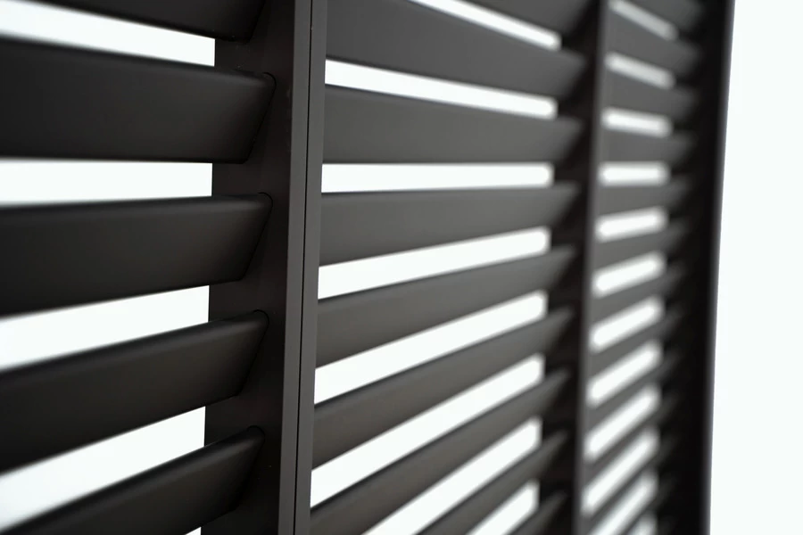 Sorara Mirador Louver Wall Voor Pergola 1,1x2,4 M Antraciet - Afbeelding 3