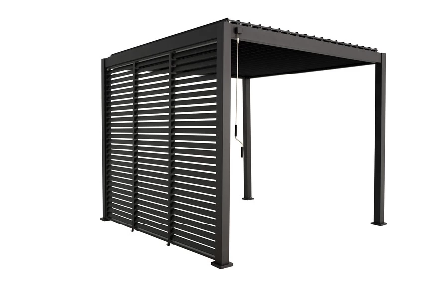 Sorara Mirador Louver Wall Voor Pergola 1,1x2,4 M Antraciet