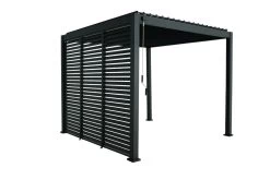 Sorara Mirador Louver Wall Voor Pergola 1,2x2,4 M Antraciet