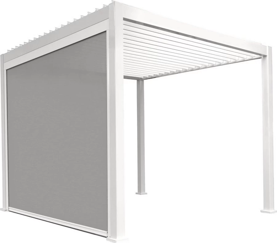 Sorara Mirador Pull Down Screen Voor Pergola 4 M Wit - Afbeelding 10