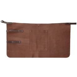 Hide & Stitches Barbecueschort Cognac Leder