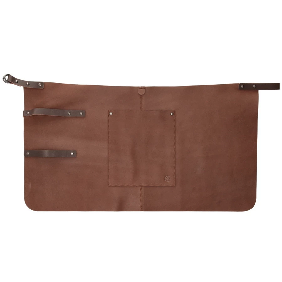 Hide & Stitches Barbecueschort Cognac Leder