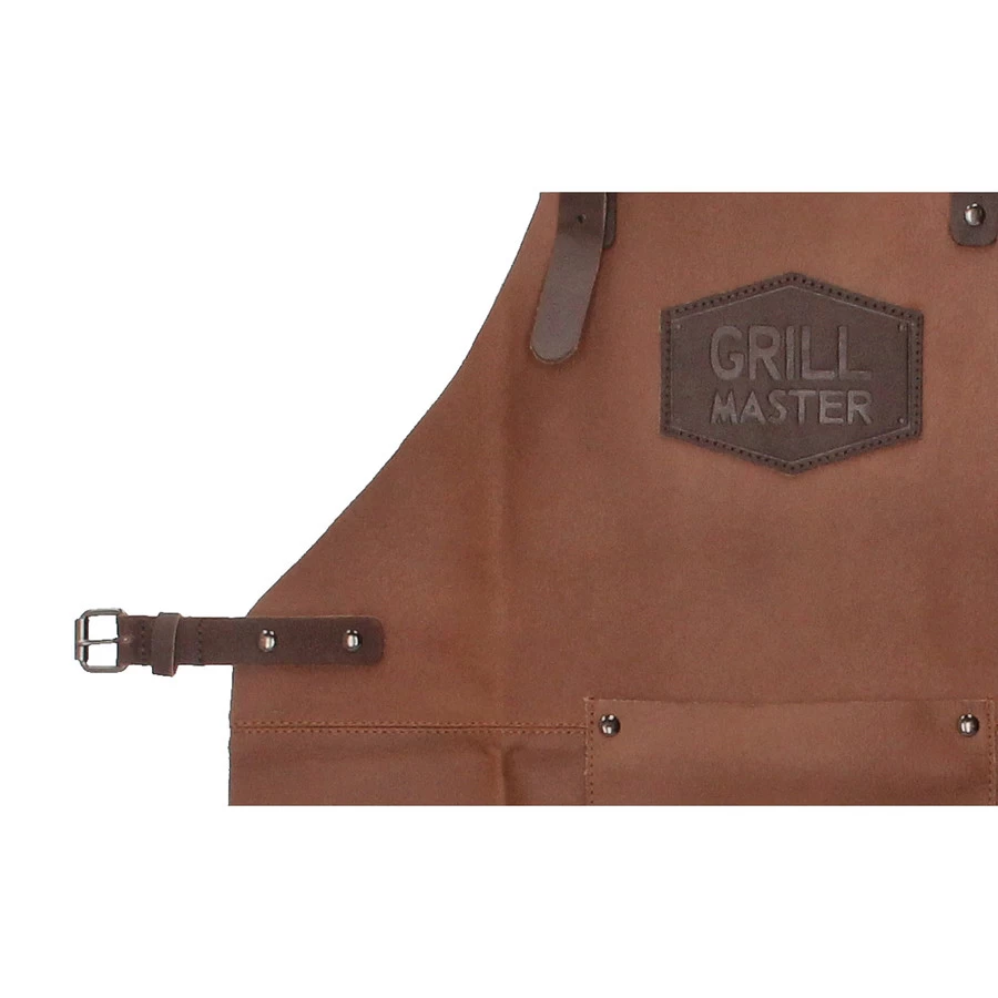 Hide & Stitches Barbecueschort Kinderen Cognac - Leder - Afbeelding 3