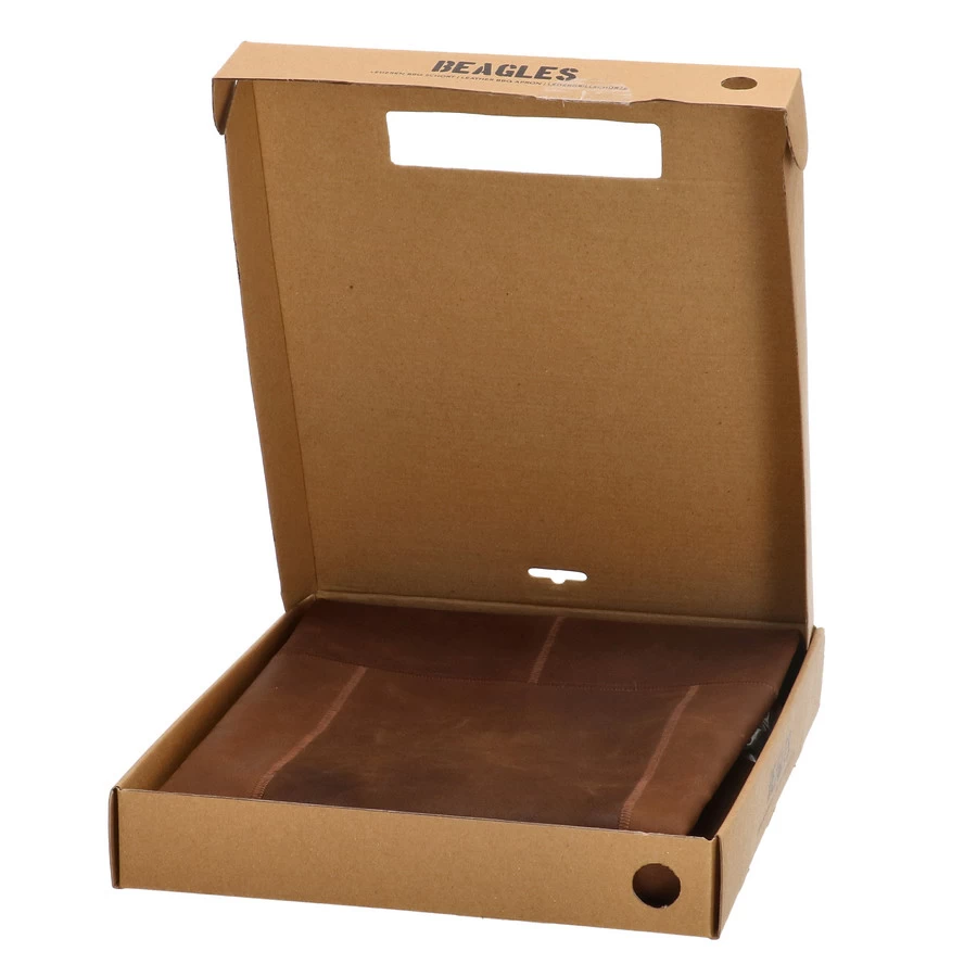 Beagles Barbecueschort Bruin Leder - Afbeelding 2