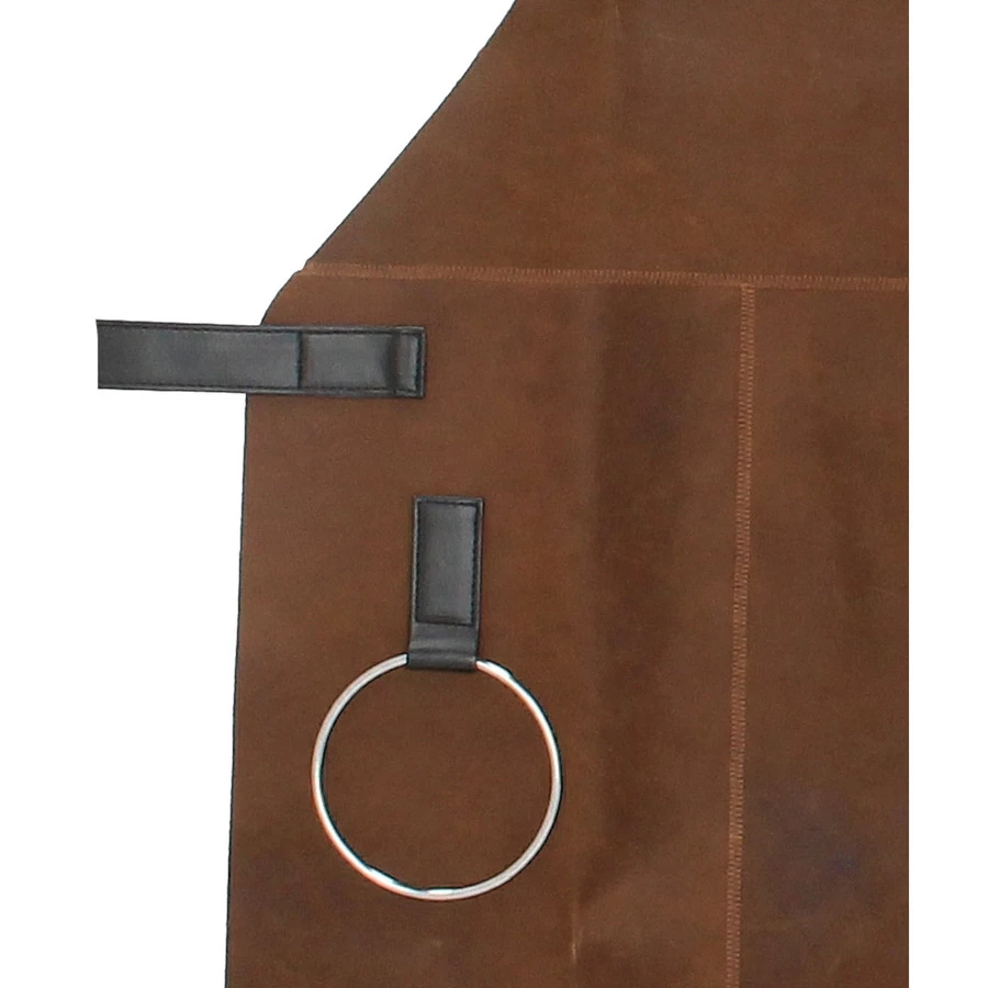 Beagles Barbecueschort Bruin Leder - Afbeelding 4