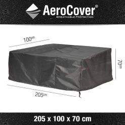 Platinum Aerocover Afdekhoes Voor Loungebank 205x100x70cm - Ademende Stof