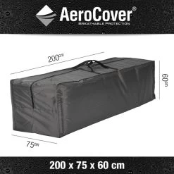 Platinum Aerocover Opbergtas Voor Tuinkussens 200x75x60cm - Ademende Stof