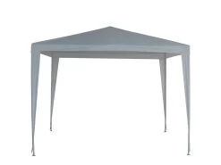 Partytent 3x3m Wit Waterproof Dak 110gr PE Doek - Stalen Frame