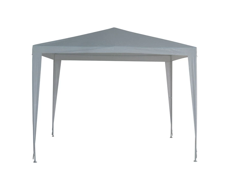 Partytent 3x3m Wit Waterproof Dak 110gr PE Doek - Stalen Frame