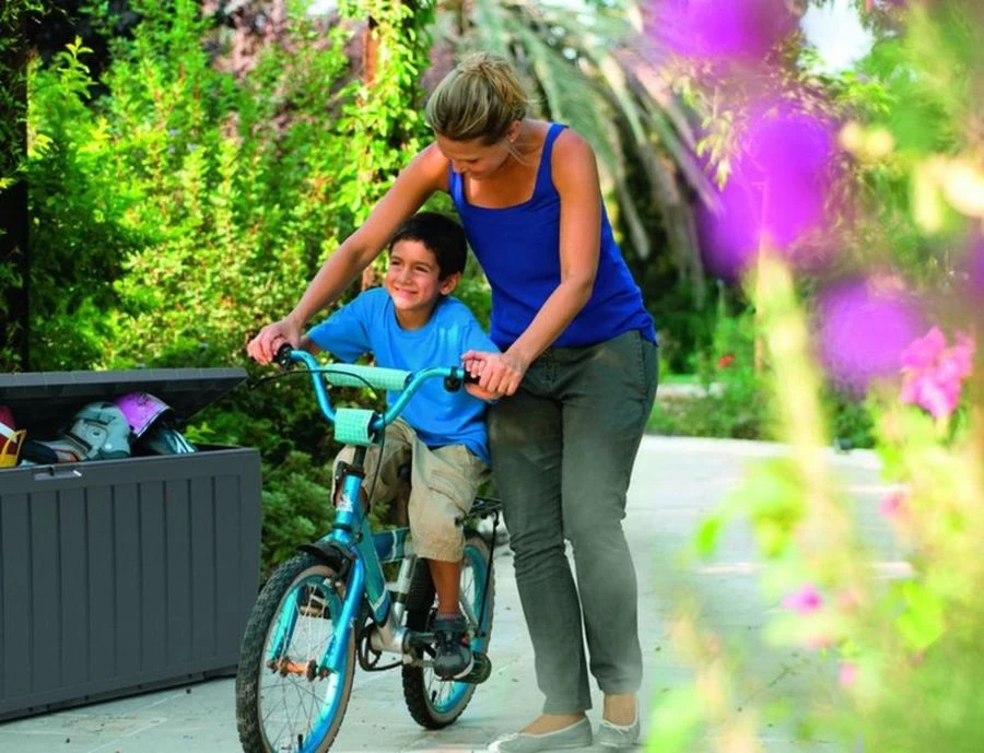 Keter Kussenbox Capri Rattan Style 302L 123x53x57cm - Afbeelding 5