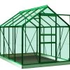 Serre Intro Grow - Ivy - 5.0m2 Groen Ral6009 - Veiligheidsglas 3mm