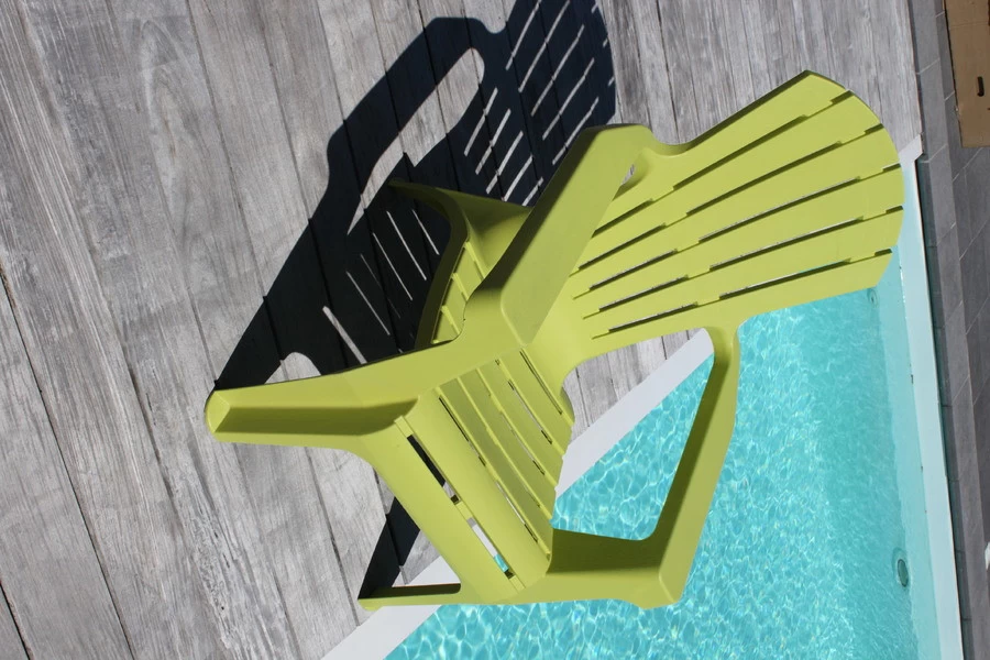 Progarden Dolomite Lime Tuinzetel Canadian Chair - Stapelbaar - Afbeelding 2
