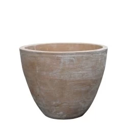 Bloempot Mterra Eggpot Handgemaakt 28x24 Cm