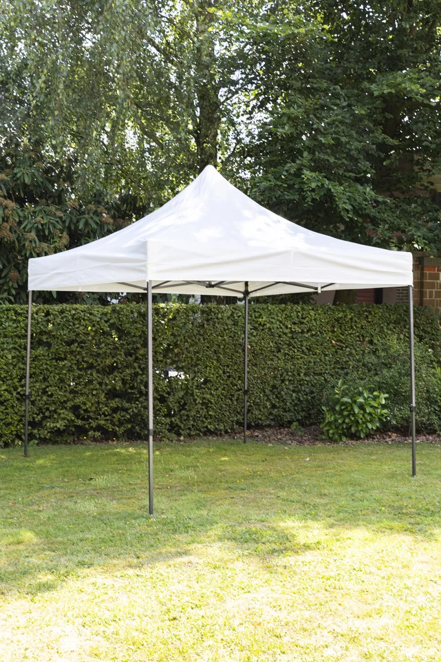 Partytent 3x3m New Beige Opvouwbaar 420D Oxford Coated PVC - Afbeelding 2