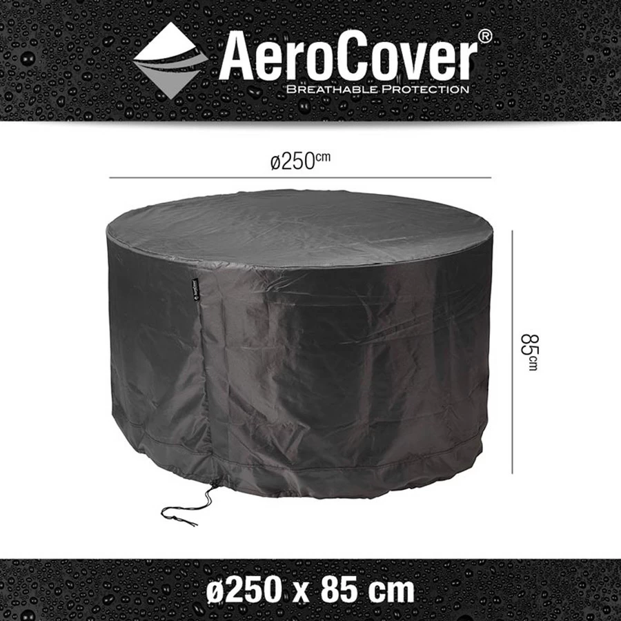 Platinum Aerocover Afdekhoes Voor Ronde Tuinset Diameter 250cm - Ademende Stof