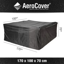 Platinum Aerocover Afdekhoes Voor Loungebank 170x100x70cm - Ademende Hoes
