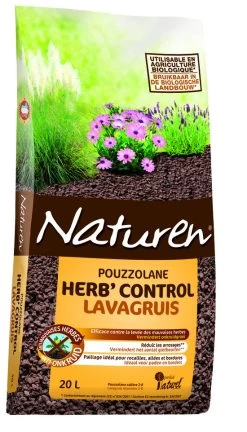 Naturen Herb' Control Lavagruis 20 L Bodembedekker - Grondverluchter