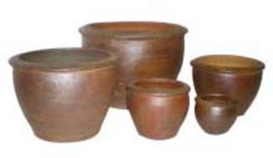 BLOEMPOT TRADITIONELE OVEN BROWN POT DIAM.40 X H.30CM