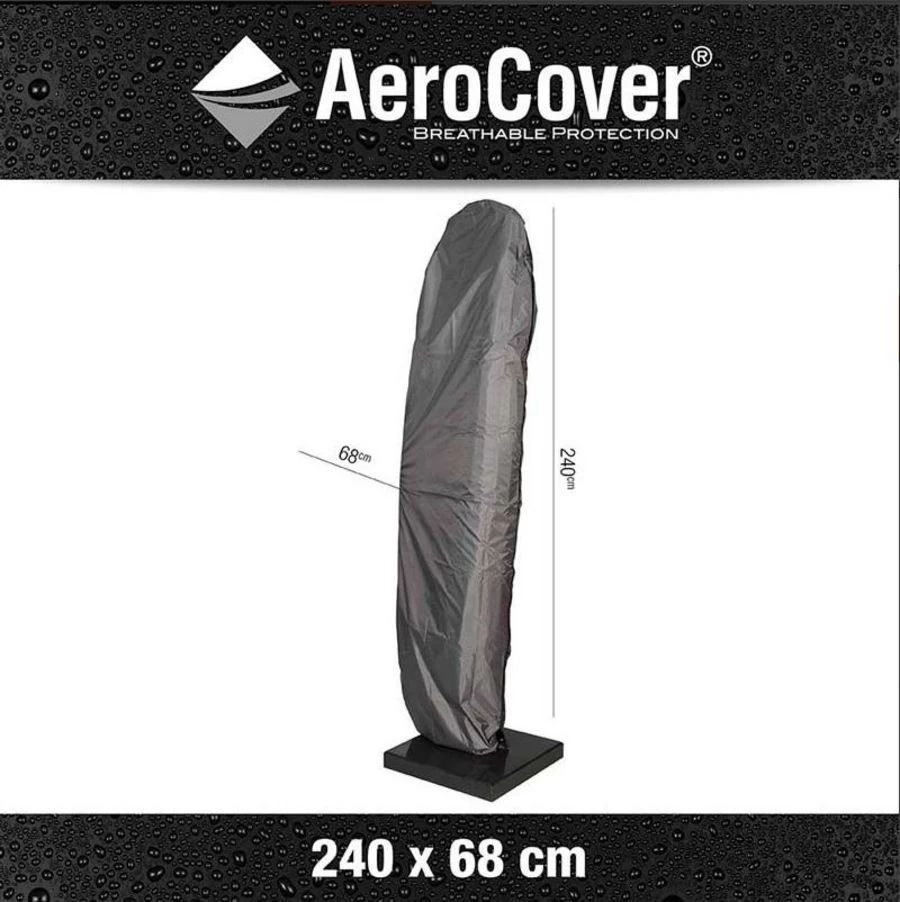 Platinum Aerocover Afdekhoes Voor Hangparasol 240x68cm - Ademende Stof