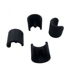 Lafuma 4 Beschermdopjes Voor Relax En Transat 20mm - Zwart