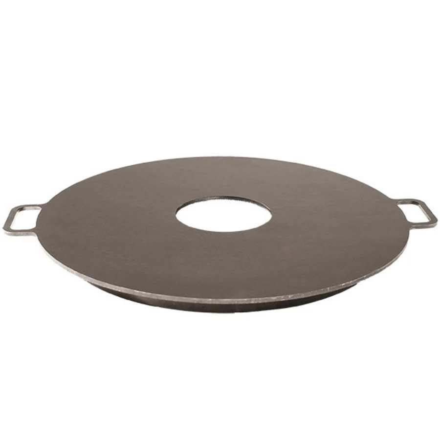 Bonfeu Bakplaat Gietijzer Diameter 400mmVoor Vuurhaard Bongiano