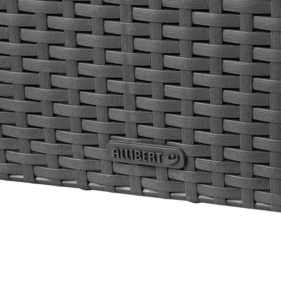 Keter Loungeset Salemo Graphite Met Opbergtafel - Afbeelding 12