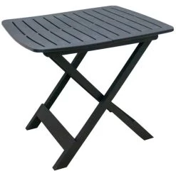 Progarden Plooitafel Tevere 80x72cm Indonesia Antraciet