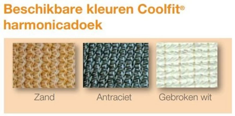 Nesling Pergola Alu Antra Stand Alone 319x319 Cm Zand - Afbeelding 4