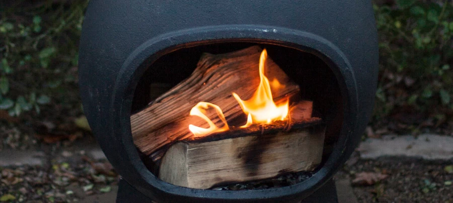 Esschert Terraskachel Gietijzer Diam. 39 Cm X Hoogte 105 Cm 33kg - Afbeelding 5