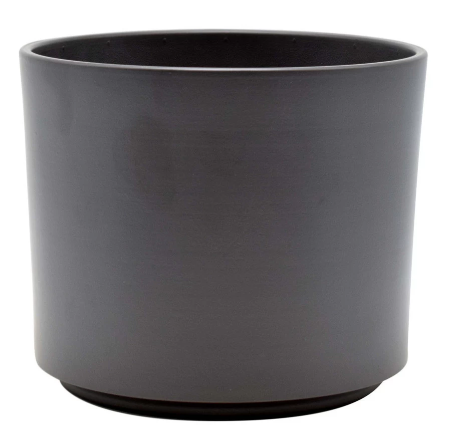 Binnenbloempot Aardewerk Zwart D28.5xh24cm