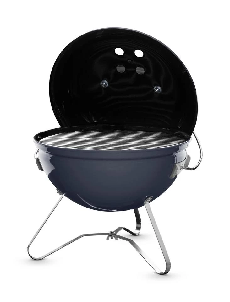 Weber Smokey Joe Premium Houtskoolbarbecue Slate Blue - Afbeelding 2