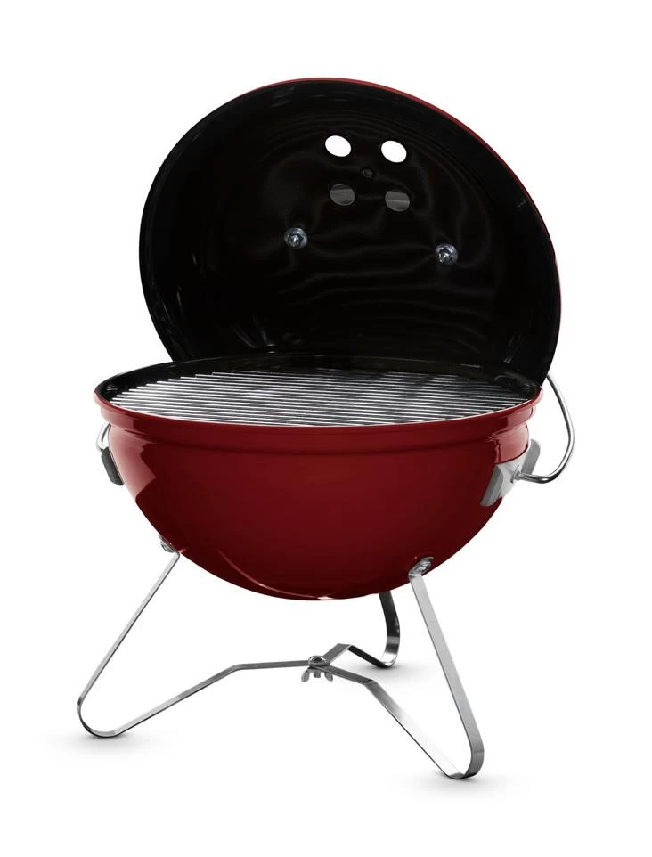 Weber Smokey Joe Premium Houtskoolbarbecue Crimson Red - Afbeelding 2