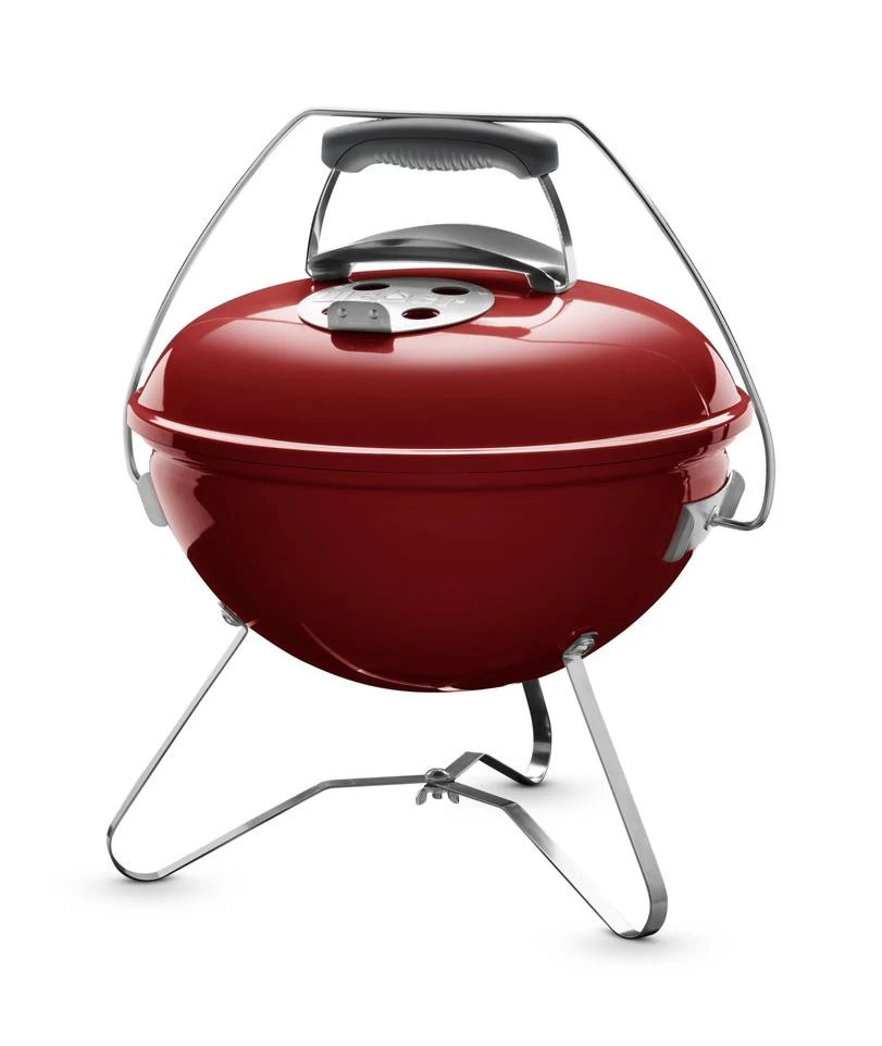 Weber Smokey Joe Premium Houtskoolbarbecue Crimson Red - Afbeelding 3