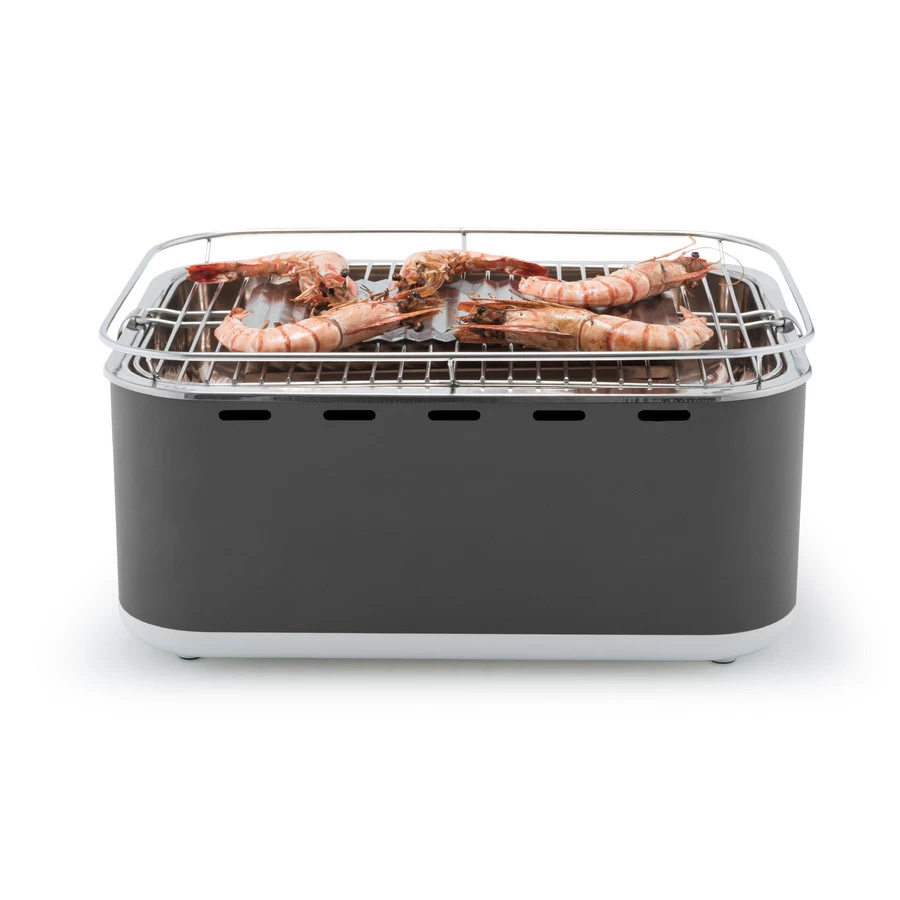 Barbecook Carlo Urban Grey Houtskoolbarbecue - Afbeelding 5