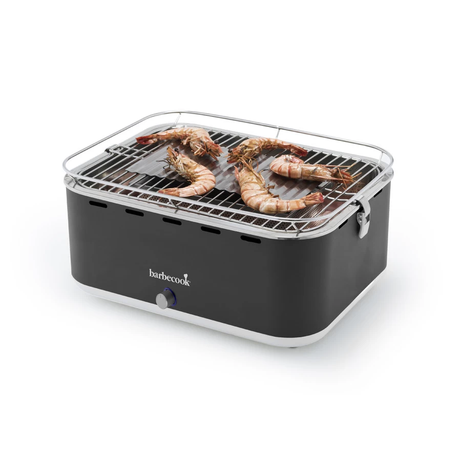 Barbecook Carlo Urban Grey Houtskoolbarbecue - Afbeelding 7