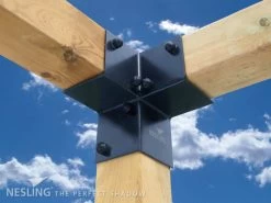 Nesling Hoekelement Pergola Kit 2 Stuks Met Schroeven