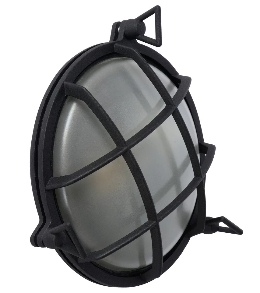 Lucide Dudley Wandlamp Zwart IP65 Buitenverlichting - E27 Socket - Afbeelding 2