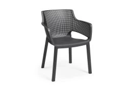 Keter Elisa Tuinstoel Mesh Graphite