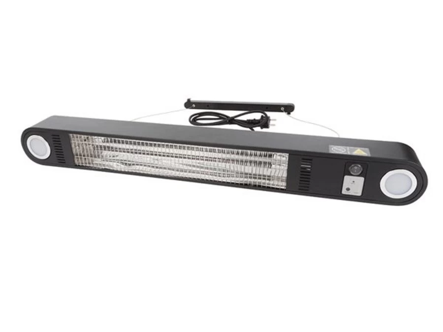 Perel PHCW1500-LED Terrasverwarmer 1500W Met Ledverlichting